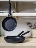Набор сковород KitchenAid, 3 шт., чёрный — фото 7