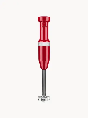 Блендер погружной KitchenAid Artisan, набор 5 предметов с чашей 1 л, венчиком и измельчителем, красный