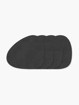 LIND DNA Набор подставок Curve, чёрный, 4 шт