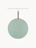 Present Time Доска магнитная настенная Perky круглая для заметок и фото, диаметр 52 см, шалфейный зелёный — фото 2
