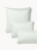 Westwing Collection Наволочка Comfort из хлопкового сатина, Ш 50 × Д 80 см, Шалфейный зелёный — фото 1