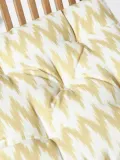 Westwing Collection Подушка на стул Maillot уличная желтая 40х40 см — фото 3