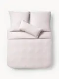 Westwing Collection Пододеяльник Odile из муслина, Ш 135 × Д 200 см, Светлый розовый — фото 5
