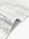 Westwing Collection Ковер Aviva с коротким ворсом из полиэстера для гостиной и спальни, 80 x 150 см, оттенки серого — фото 3