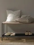 Westwing Collection Наволочка декоративная Rush, Ш 45 × Д 45 см, Светлый бежевый — фото 5