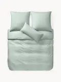 Westwing Collection Пододеяльник Biba, Ш 135 × Д 200 см, Шалфейный зелёный — фото 5