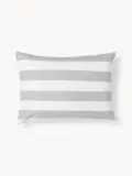 Westwing Collection Наволочка Lorena, Ш 50 × Д 80 см, Светлый серый — фото 7