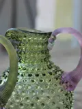 Кувшин Anna von Lipa Hobnail из выдувного стекла, 2 л, оливково-сиреневый — фото 6