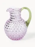 Кувшин Anna von Lipa Hobnail из выдувного стекла, 2 л, сиренево-оливковый — фото 1