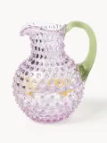 Кувшин Anna von Lipa Hobnail из выдувного стекла, 2 л, сиренево-оливковый — фото 2