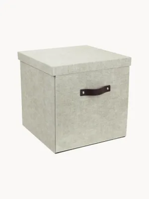 Bigso Box of Sweden Коробка для хранения Logan с крышкой и кожаной ручкой, арт. G02359