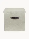 Bigso Box of Sweden Коробка для хранения Logan с крышкой и кожаной ручкой, арт. G02359 — фото 3