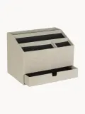 Bigso Box of Sweden Органайзер настольный Greta с ящиком, 24 x 16 см, Ш 24 × Г 16 см, Светлый серый — фото 4