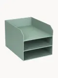 Bigso Box of Sweden Лоток для бумаг Trey трехуровневый, шалфейный зеленый — фото 1