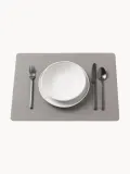 Bitz Комплект салфеток под приборы Gastro, 4 шт, 46x33 см, тауп/чёрный — фото 6