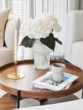 Broste Copenhagen Кружка Limfjord органичной формы, 350 мл, Ø 9 × В 11 см, 350 мл, Бежевый — фото 3