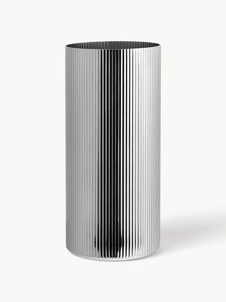 Georg Jensen Ваза Bernadotte из нержавеющей стали высотой 26 см