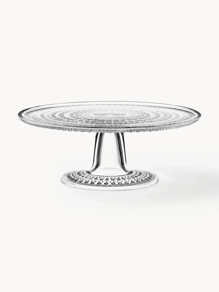 Iittala Патера Kastehelmi, стекло, 24 см