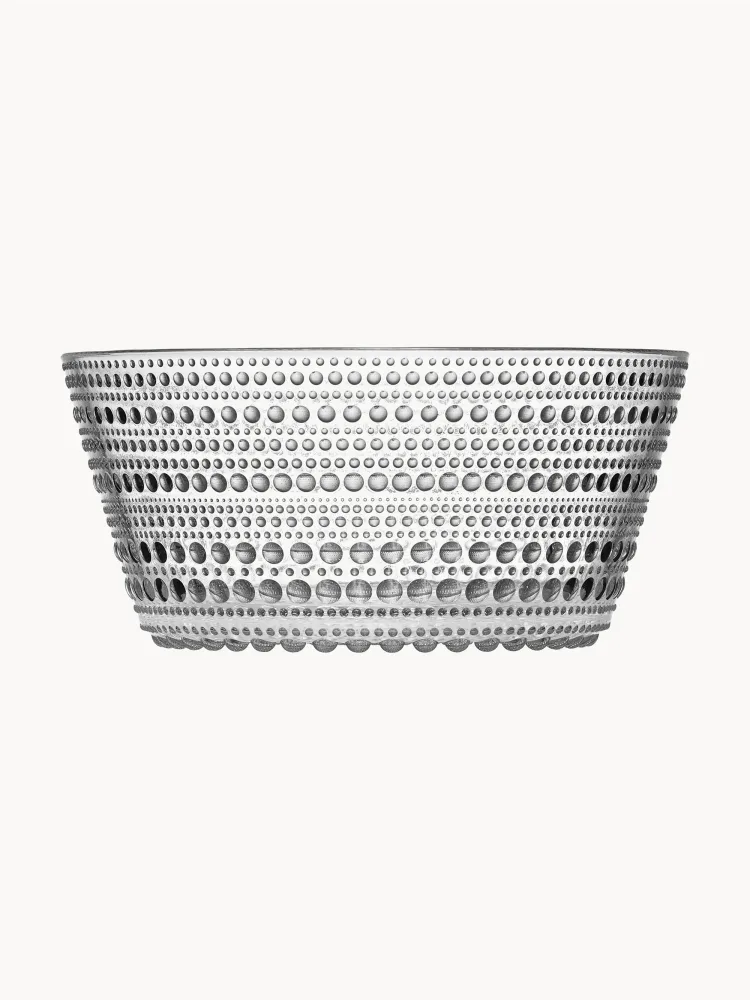 Iittala Миска Kastehelmi из стекла