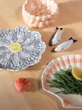 &klevering Тарелка для завтрака из доломита Oyster — фото 3