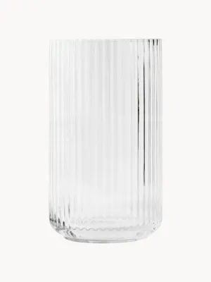 Lyngby Porcelaen Ваза Lyngby из выдувного стекла высотой 25 см, Ø 15 × В 25 см, Прозрачный