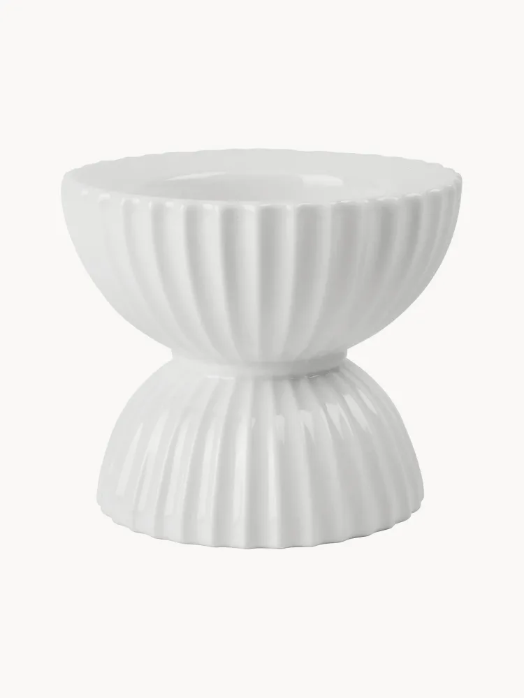 Подсвечник Lyngby Porcelæn Tura из фарфора