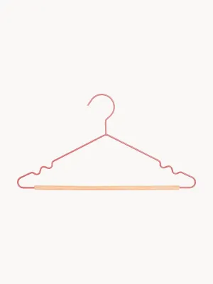 Mustard Made Комплект вешалок-плечиков Adult Top, 10 штук, Ш 39 × В 20 см, Пыльный розовый
