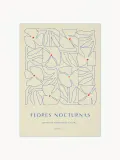 Paper Collective Постер Flores Nocturnas 01 художницы Беренис Эрдес — фото 5