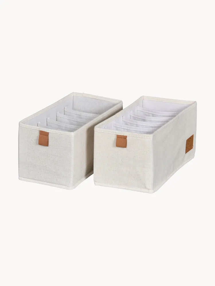Store It Комплект коробок для хранения Premium, 2 предмета, арт. O43063