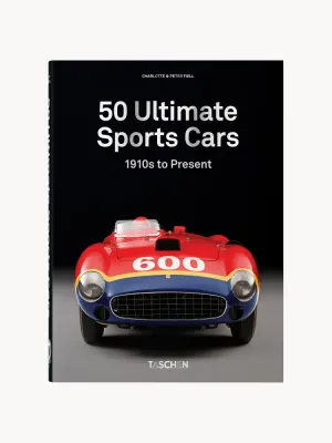 TASCHEN Книга-альбом 50 Ultimate Sports Cars об истории спортивных автомобилей, 511 страниц, 16х22 см