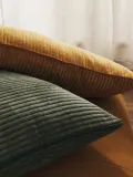 Westwing Collection Подушка декоративная Kylen, Ш 30 × Д 70 см, Оранжевый — фото 5