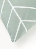 Westwing Collection Наволочка Mirja, Ш 65 × Д 65 см, Шалфейный зелёный — фото 4
