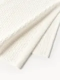 Westwing Collection Полотенце банное Niam, гостевое полотенце XS, Ш 30 × Д 30 см, 2 шт., Кремово-белый — фото 3