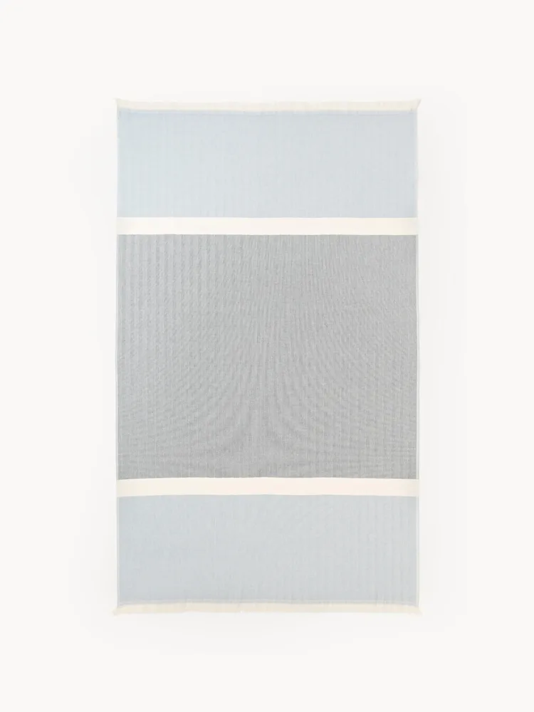 Westwing Collection Полотенце пляжное Indra, 100х180 см, синее