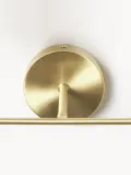 Westwing Collection Настенный светильник Kelsea двойной, молочно-белый с латунным — фото 3