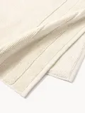 Westwing Collection Полотенце банное Luxe, гостевое полотенце, Ш 30 × Д 30 см, 2 шт., Приглушённый белый — фото 4