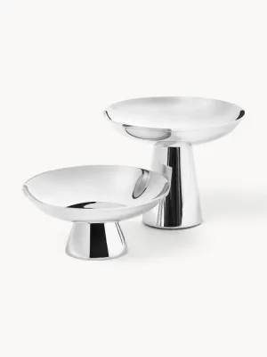 Westwing Collection Комплект декоративных мисок Celona из цинкового сплава, 2 предмета