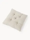 Westwing Collection Подушка на стул Oline уличная бежевая 40х40 см — фото 5