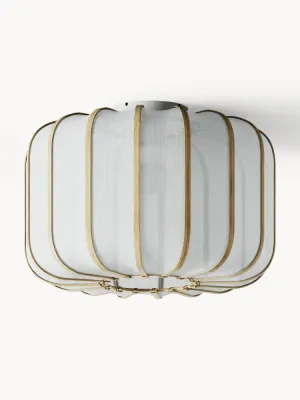 Westwing Collection Потолочный светильник Salma с плетёным абажуром
