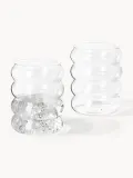Набор Westwing Collection Bubbly: графин и стаканы из боросиликатного стекла, 5 предметов — фото 3