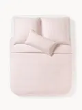 Westwing Collection Пододеяльник Airy льняной светло-розовый — фото 5
