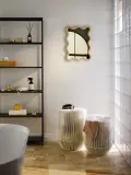 Westwing Collection Комплект плетеных корзин для белья Gabe, 2 штуки, комплект разных размеров, Бежевый — фото 6