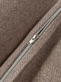 Westwing Collection Подушка декоративная Lennon 50х80 см серо-коричневая — фото 3