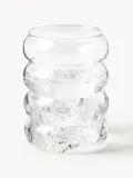 Westwing Collection Набор стаканов Bubbly из боросиликатного стекла, 4 шт., 320 мл, прозрачные, Ø 8 × В 10 см, 320 мл, Прозрачный — фото 7