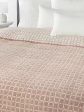 Westwing Collection Покрывало Ronia муслиновое с бахромой терракотовое — фото 8
