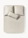 Westwing Collection Простыня льняная Airy, светло-бежевая — фото 5
