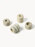 Westwing Collection Подсвечник Orta из мрамора двусторонний, набор 2 шт — фото 3