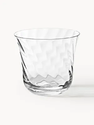 Westwing Collection Набор стаканов Swirl из выдувного стекла, 4 шт., 300 мл