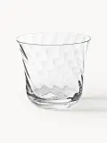 Westwing Collection Набор стаканов Swirl из выдувного стекла, 4 шт., 300 мл — фото 1