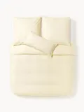 Westwing Collection Пододеяльник Elsie, Ш 135 × Д 200 см, Светлый жёлтый — фото 3